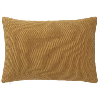 Antua cushion cover, mustard, 100% cotton