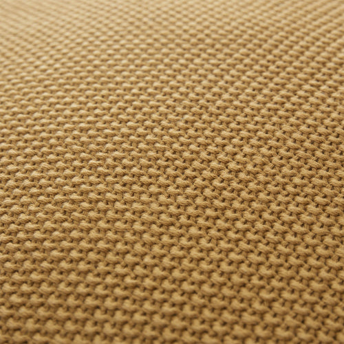 Antua cushion cover, mustard, 100% cotton | URBANARA cushion covers