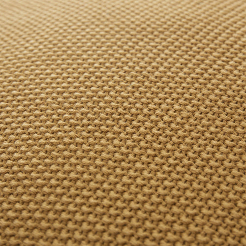 Antua cushion cover, mustard, 100% cotton | URBANARA cushion covers