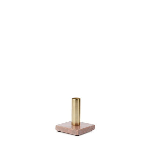 Light pink & Brass Chambal Kerzenhalter | Home & Living inspiration | URBANARA