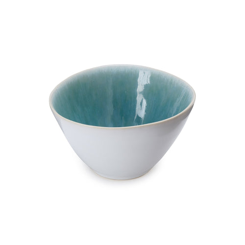 Caima bowl, turquoise & blue, 100% ceramic