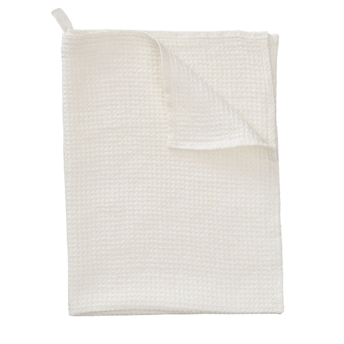 Meeris tea towel, natural white, 100% linen