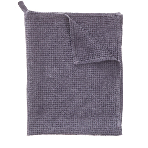 Meeris tea towel, aubergine, 100% linen
