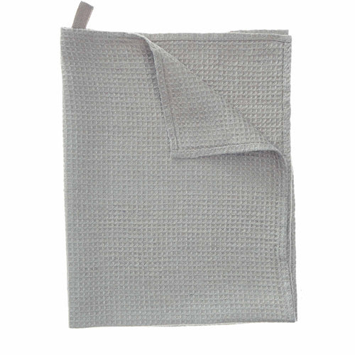 Meeris tea towel, light grey, 100% linen