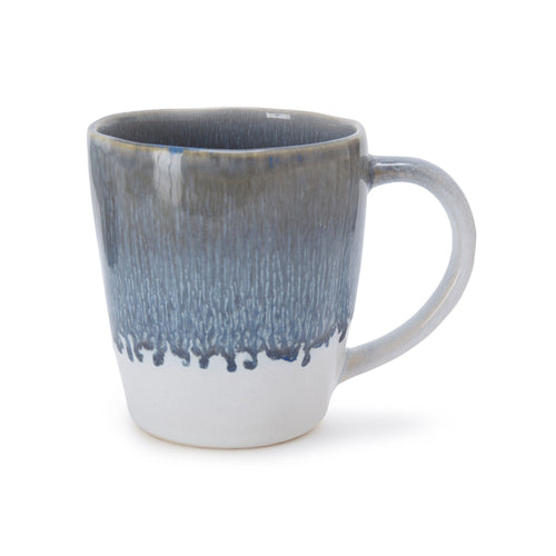 Caima Mug Set blue grey, 100% ceramic