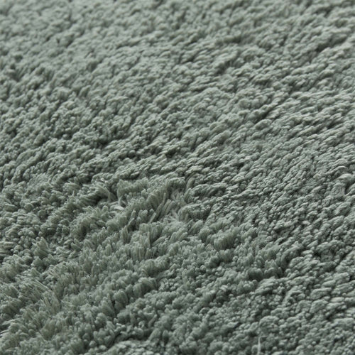 Banas bath mat, light grey green, 100% cotton | URBANARA bath mats