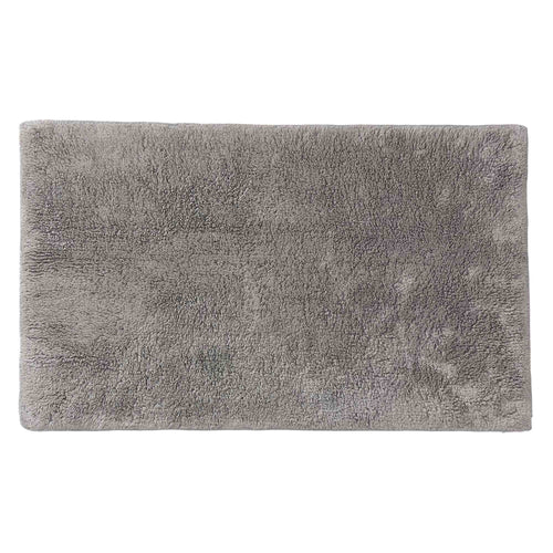 Banas bath mat, light grey, 100% cotton