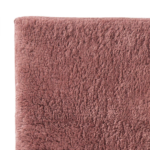 Banas bath mat, dusty pink, 100% cotton | URBANARA bath mats