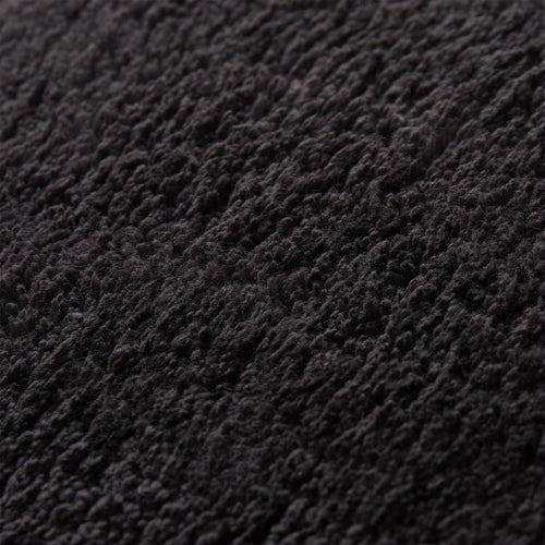 Banas bath mat, charcoal, 100% cotton |High quality homewares