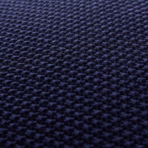 Antua cushion cover, dark blue, 100% cotton | URBANARA cushion covers