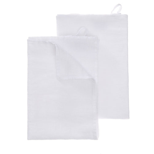 Minija tea towel, white, 100% linen