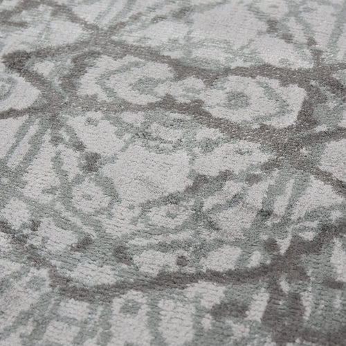 Stora rug, grey, 100% viscose |High quality homewares