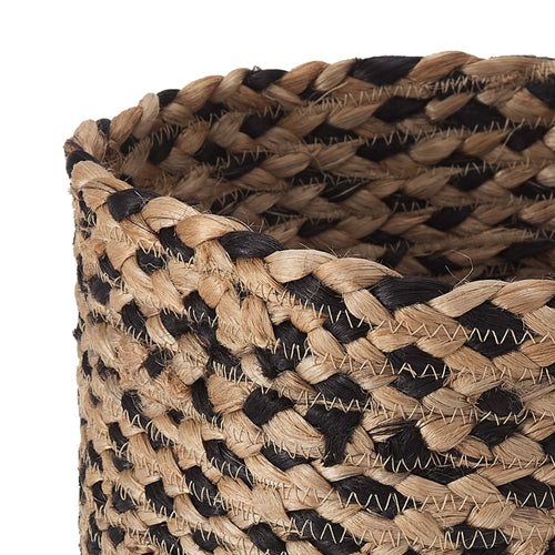 Dunagiri storage, natural & black, 100% jute |High quality homewares