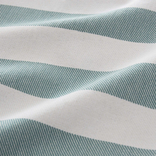 Filiz hammam towel, green grey & white, 100% cotton | URBANARA hammam towels