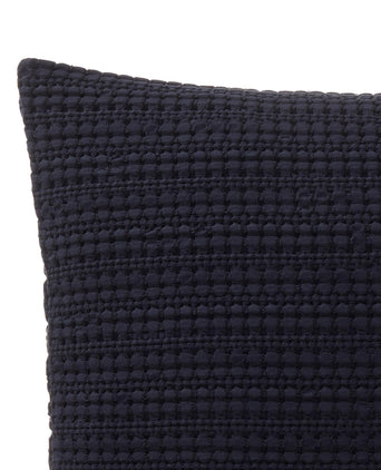 Anadia cushion cover, dark blue, 100% cotton