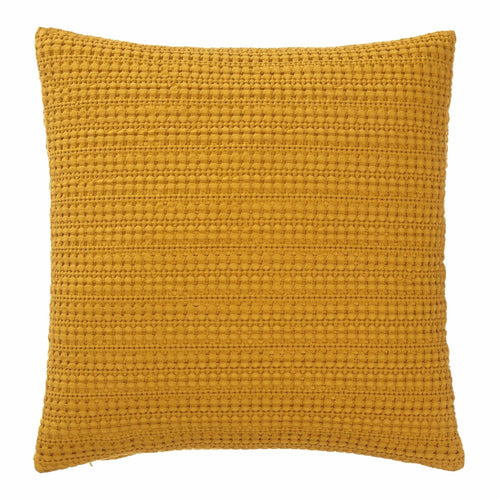 Anadia cushion cover, mustard, 100% cotton