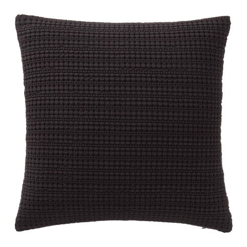 Anadia Cushion charcoal, 100% cotton