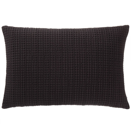 Anadia cushion cover, charcoal, 100% cotton