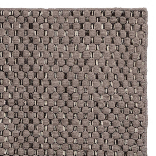 Kalanka rug, grey & black & natural white, 90% new wool & 10% cotton