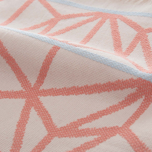 Arade Beach Towel light powder pink & papaya & ice blue, 100% cotton | Find the perfect beach towels