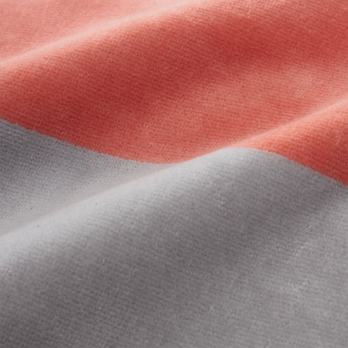 Vigo beach towel, ultramarine & light pink & papaya, 100% cotton |High quality homewares
