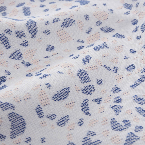 Verin beach towel, off-white & ultramarine & light pink, 100% cotton |High quality homewares