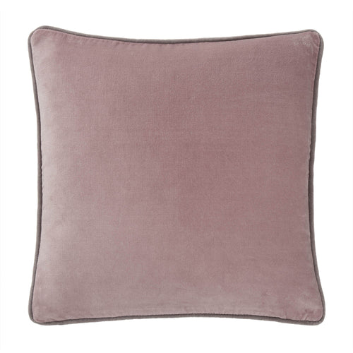Suri cushion cover, blush pink & grey, 100% cotton