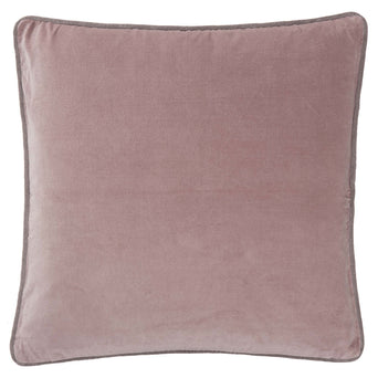 Suri cushion cover, blush pink & grey, 100% cotton