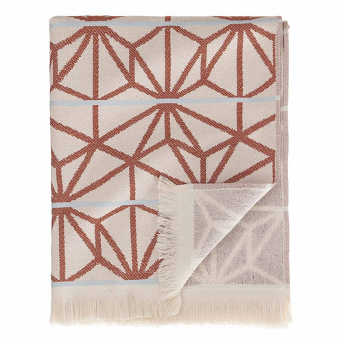 Powder Pink & Cognac & Ice blue Arade Strandtuch | Home & Living inspiration | URBANARA