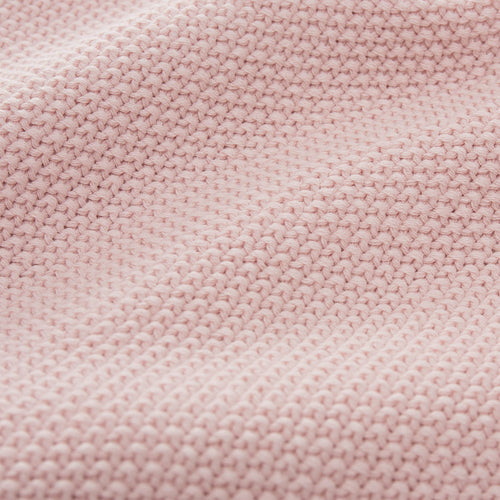 Antua blanket, powder pink, 100% cotton |High quality homewares