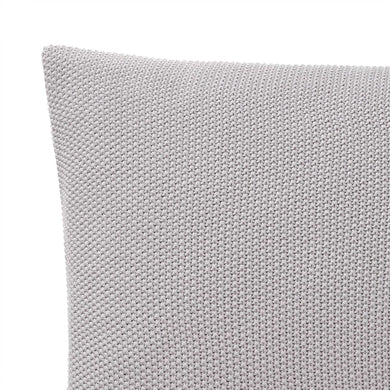 Antua cushion cover, silver grey, 100% cotton