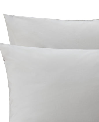 Aliseda duvet cover, light grey, 100% combed cotton