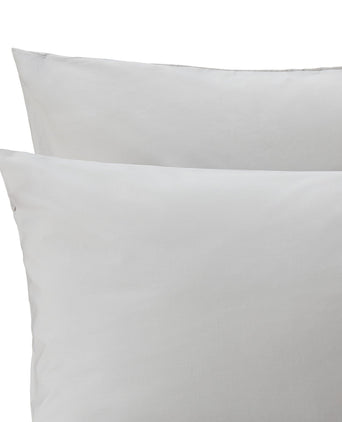 Aliseda pillowcase, light grey, 100% combed cotton