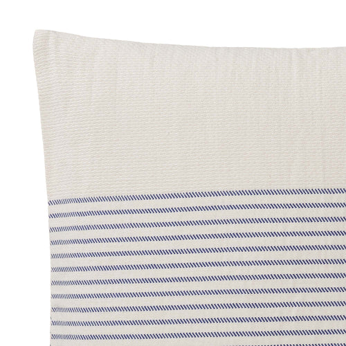 White & Ultramarine Kadan Kissenhülle | Home & Living inspiration | URBANARA