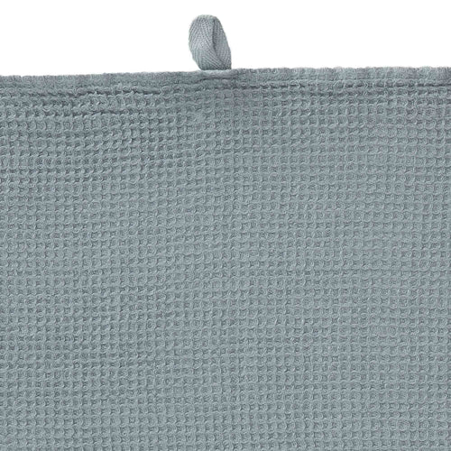 Neris hand towel, light green grey, 100% linen | URBANARA linen towels