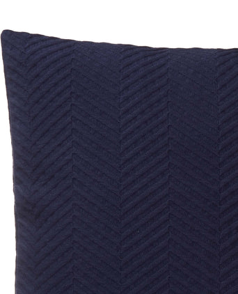 Lixa cushion cover, dark blue, 100% cotton