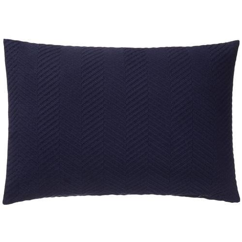 Lixa cushion cover, dark blue, 100% cotton
