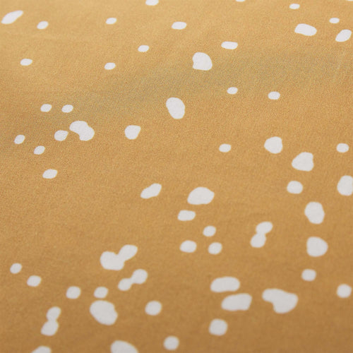 Connemara cushion cover, mustard & white, 100% cotton | URBANARA cushion covers
