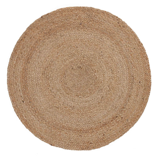 Nandi rug, natural, 100% jute | URBANARA jute rugs