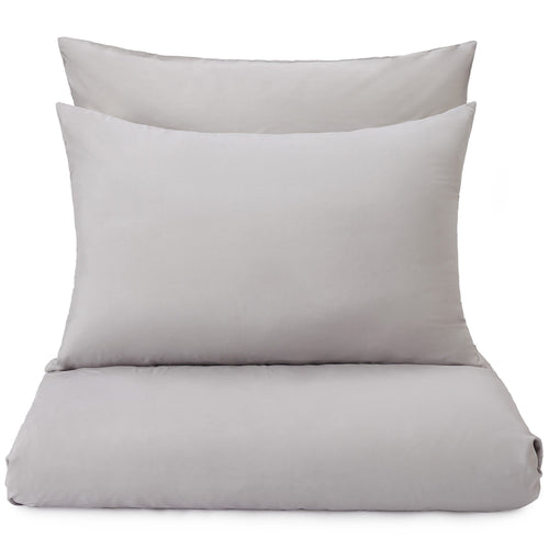 Lucca pillowcase, silver grey, 100% silk