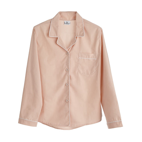 Alva Pyjama Shirt in light pink & white | Home & Living inspiration | URBANARA