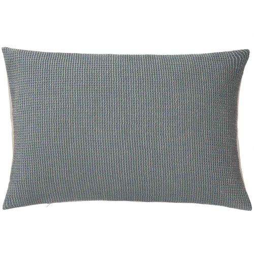 Kovai european linen Blanket [Green grey/Natural]