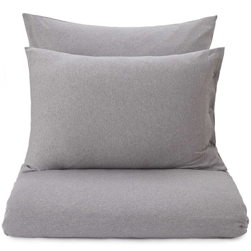 Sabugal duvet cover, light grey melange, 100% cotton