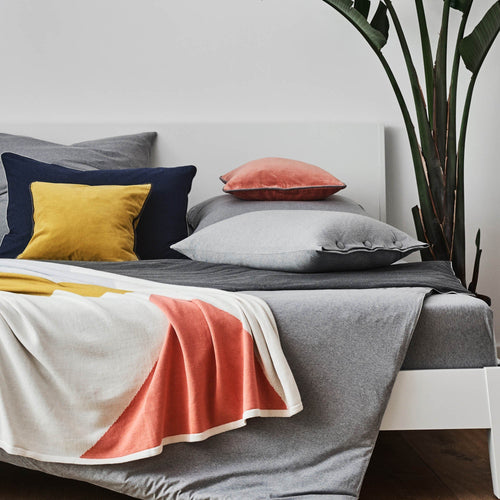Light grey melange Sabugal Bettdeckenbezug | Home & Living inspiration | URBANARA