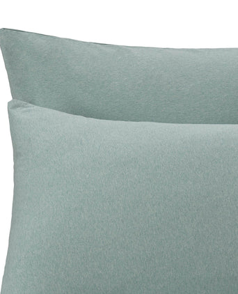 Sabugal duvet cover, light grey green melange, 100% cotton