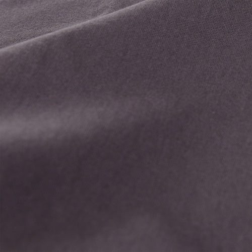 Samares fitted sheet, charcoal, 100% cotton | URBANARA fitted sheets