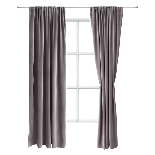 Samana curtain, grey, 100% cotton