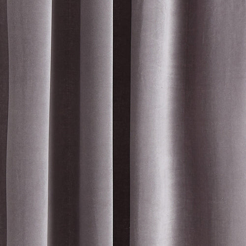 Samana curtain, grey, 100% cotton | URBANARA curtains