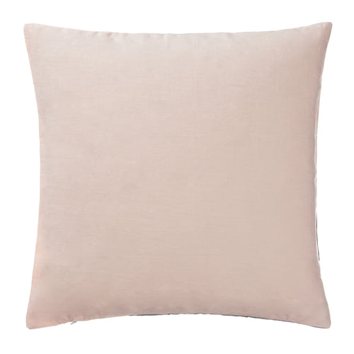 Cataya cushion cover, light grey & charcoal & light pink, 100% linen |High quality homewares