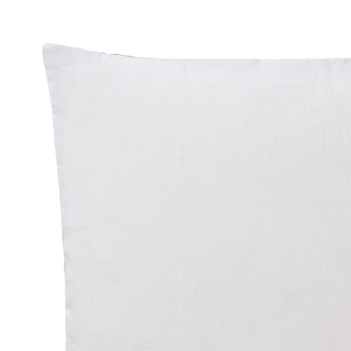 Cataya cushion cover, white & light green grey & natural, 100% linen |High quality homewares